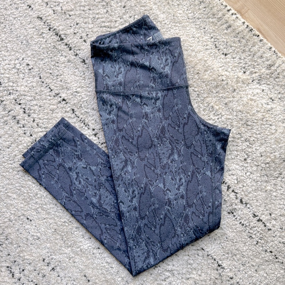 🌿 Z by Zella High Waist 7/8 Boa Leggings S